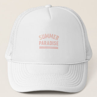 Gorra De Camionero Summer Paradise T-Shirt - Pastel Styl