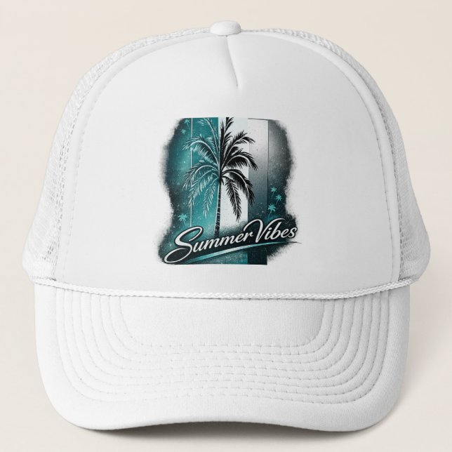 Gorra De Camionero Summer Vibes (Anverso)