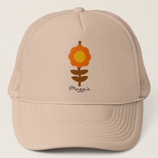Gorra de camionero Sunny Bloom (Anverso)