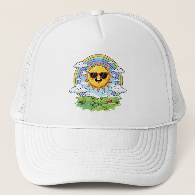 Gorra De Camionero Sunny Day Delight (Anverso)