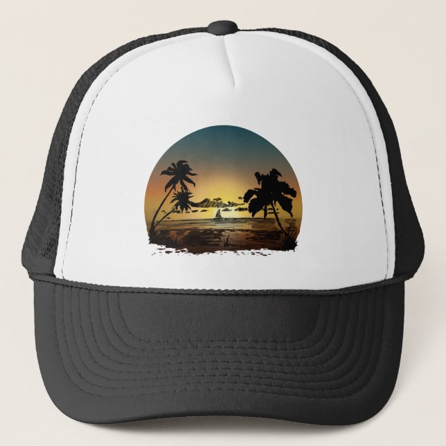 Gorra De Camionero Sunset (Anverso)