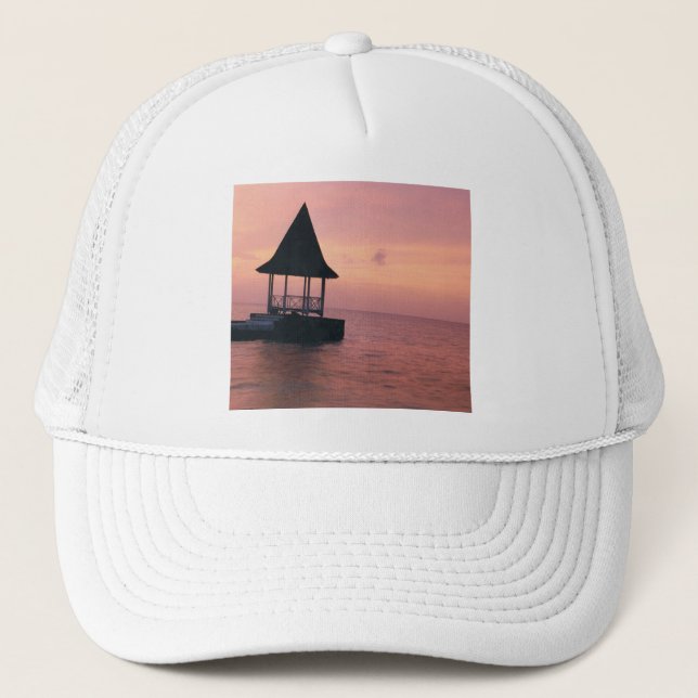 Gorra De Camionero Sunset jamaiquino (Anverso)