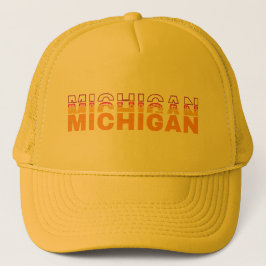Gorra De Camionero Sunset Michigan