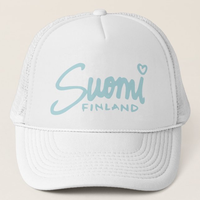 Gorra De Camionero Suomi Finlandia 5 (Anverso)