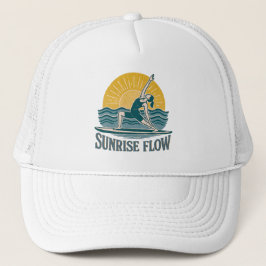 Gorra De Camionero SUP Sunrise Flow Paddleboard Yoga | Graphic Print