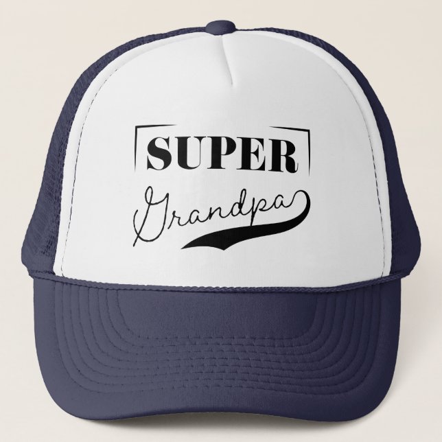 Gorra De Camionero Super Abuelo (Anverso)