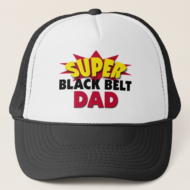 Gorra De Camionero Super Black Belt Dad (Anverso)