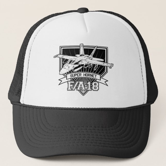 Gorra De Camionero Super Cuerno F18 (Anverso)