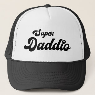 Gorra De Camionero Super Daddio Funny Gorra. Mejor regalo para papá.