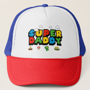 GORRA DE CAMIONERO SUPER DADDY MARIO STYLE