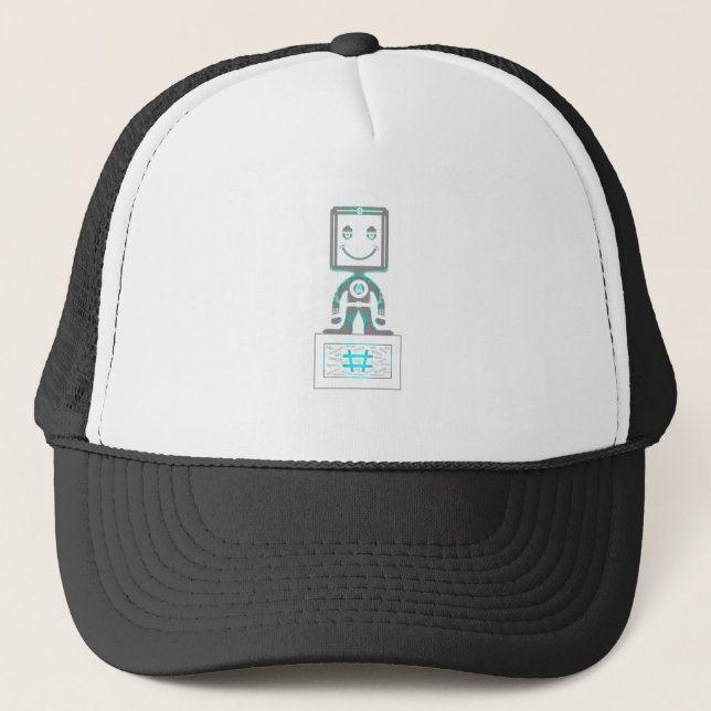 Gorra De Camionero #Super Héroe (Anverso)