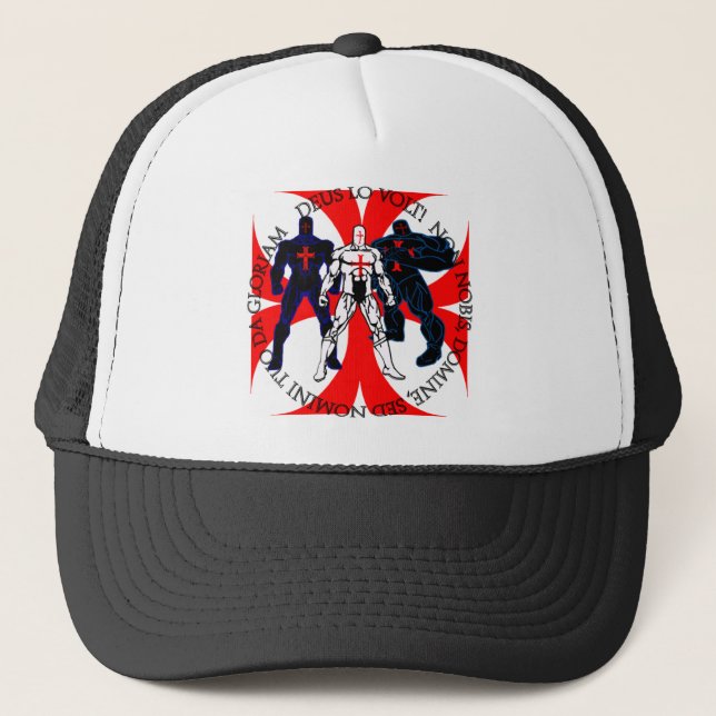 Gorra De Camionero Super héroes de Templar (Anverso)