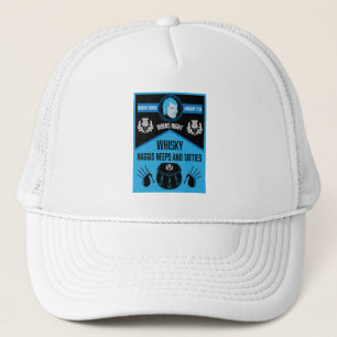 Gorra De Camionero Super Nocturno Escocés