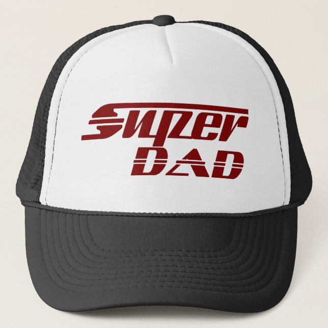 Gorra De Camionero Super Papá (Anverso)