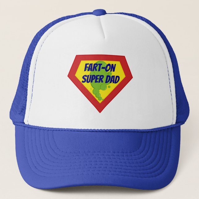 Gorra De Camionero Super papá de Fart-On (Anverso)