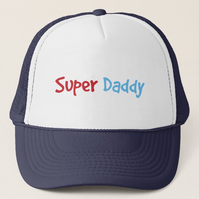 Gorra De Camionero Super Papi (Anverso)