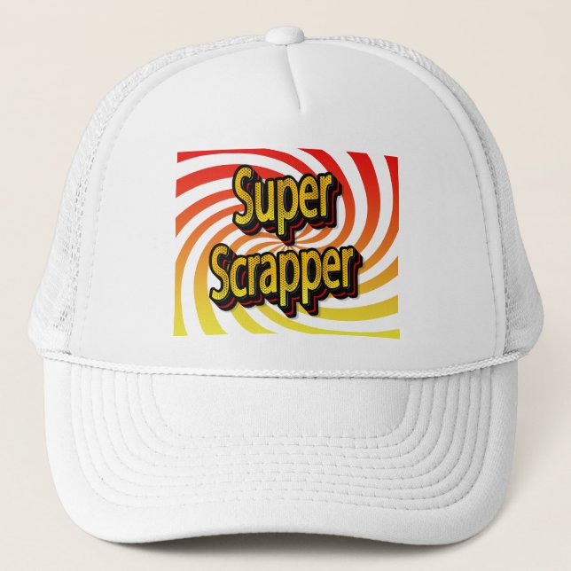 Gorra De Camionero "Super Scrapper" (Anverso)