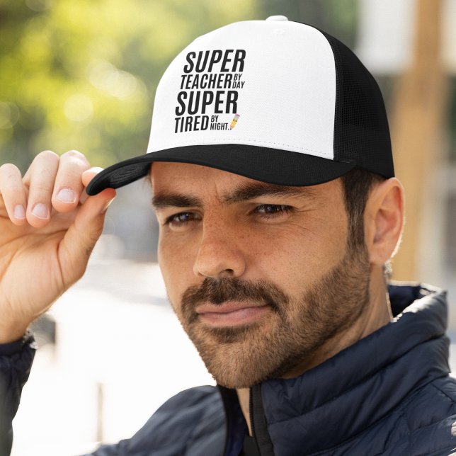Gorra De Camionero Super Teacher By Day Funny Teacher (Subido por el creador)