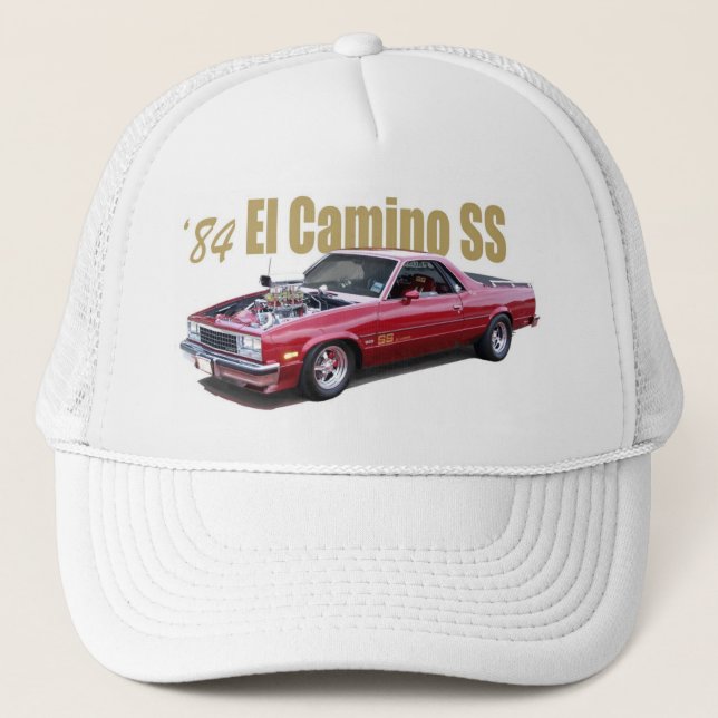 Gorra De Camionero Superdeporte de El Camino de 1984 (Anverso)