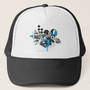 Gorra De Camionero Supergirl derrames y splatt