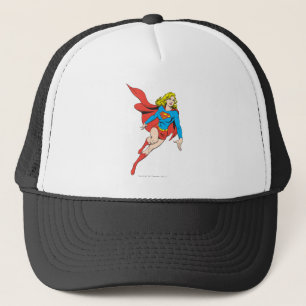 Gorra De Camionero Supergirl en movimiento
