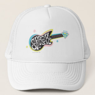 Gorra De Camionero Supergirl Guitar