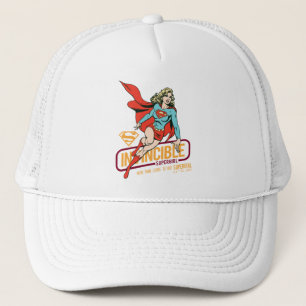 Gorra De Camionero Supergirl invencible retro gráfico