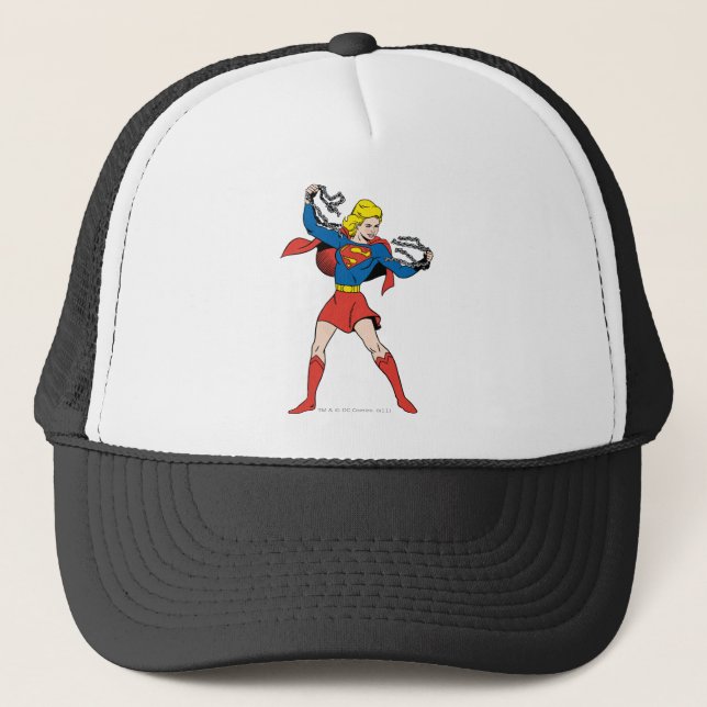Gorra De Camionero Supergirl Pose 10 (Anverso)