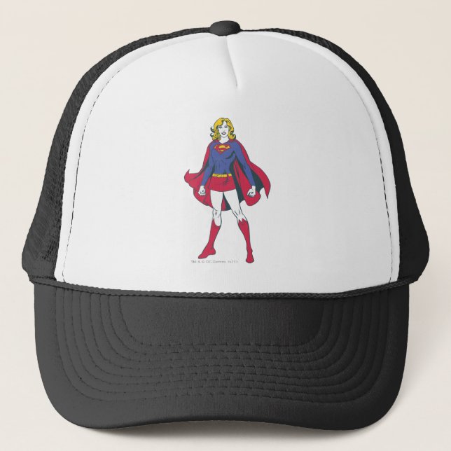 Gorra De Camionero Supergirl Pose 2 (Anverso)