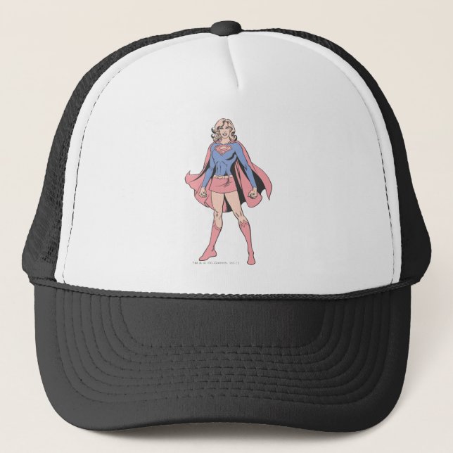 Gorra De Camionero Supergirl Pose 3 (Anverso)