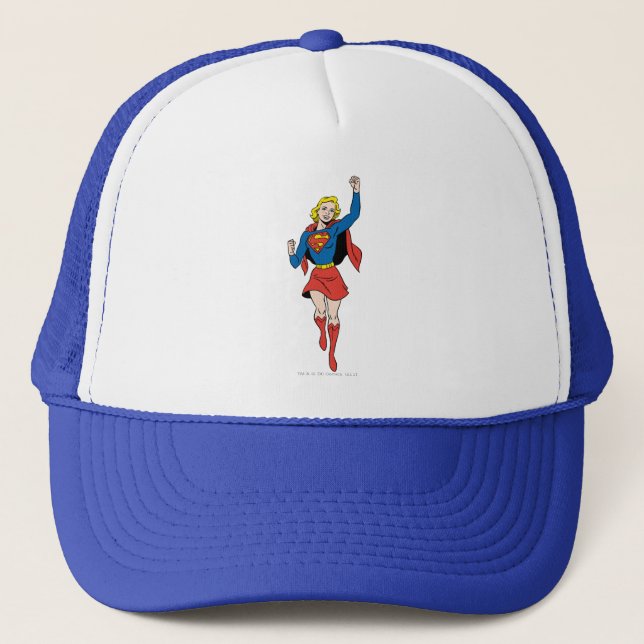 Gorra De Camionero Supergirl Pose 4 (Anverso)