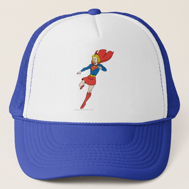 Gorra De Camionero Supergirl Pose 8 (Anverso)