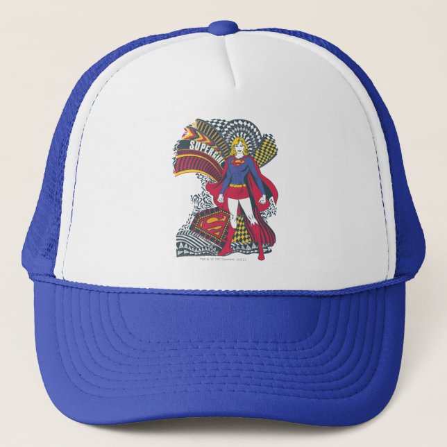 Gorra De Camionero Supergirl Random World 1 (Anverso)