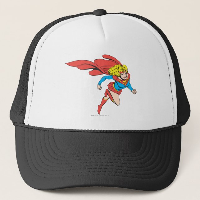 Gorra De Camionero Supergirl Salta a la derecha (Anverso)
