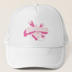 Gorra De Camionero Supergirl Stars and Logo
