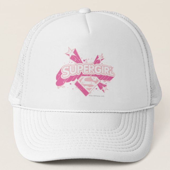 Gorra De Camionero Supergirl Stars and Logo (Anverso)