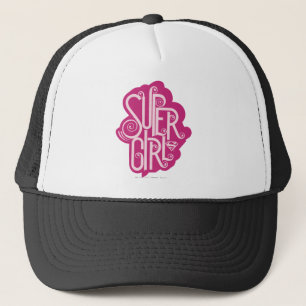 Gorra De Camionero Supergirl Swirl 1