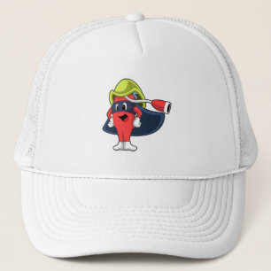 Gorra De Camionero Superhéroe como bombero