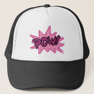 Gorra De Camionero Superhéroe de cáncer de mama