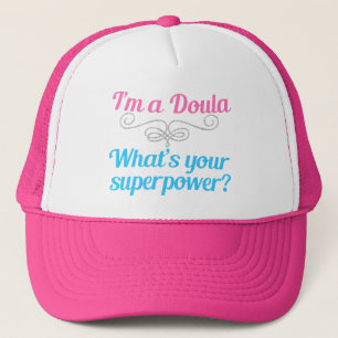 Gorra De Camionero Superhéroe de Cute Doula