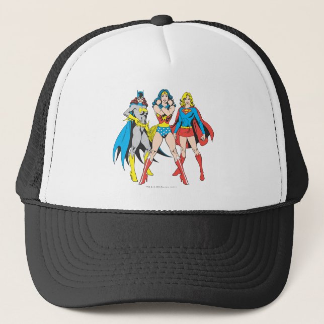 Gorra De Camionero Superheroína Pose (Anverso)