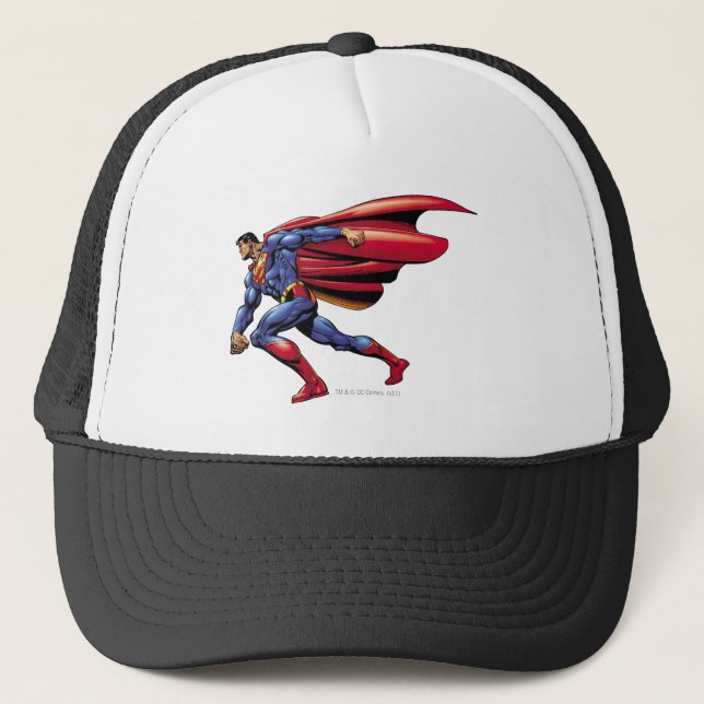 Gorra De Camionero Superman 32 (Anverso)