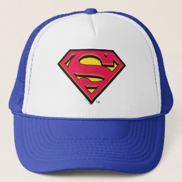 Gorra De Camionero Superman S-Shield | Logotipo clásico