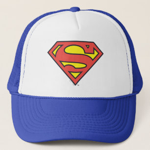 Gorra De Camionero Superman S-Shield Logotipo de Superman