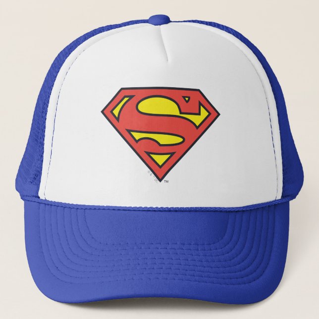 Gorra De Camionero Superman S-Shield | Logotipo de Superman (Anverso)