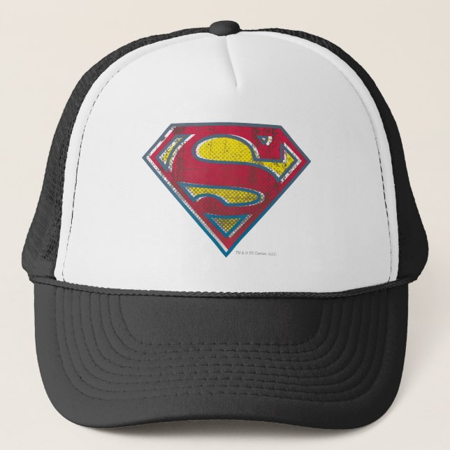 Gorra De Camionero Superman S-Shield | Printed Logo (Anverso)