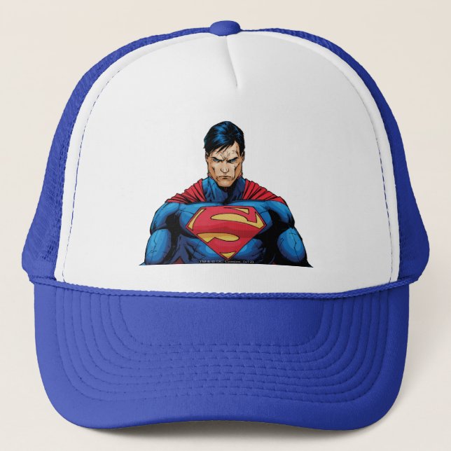Gorra De Camionero Superman Standing (Anverso)