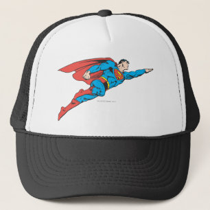 Gorra De Camionero Superman volando a la derecha