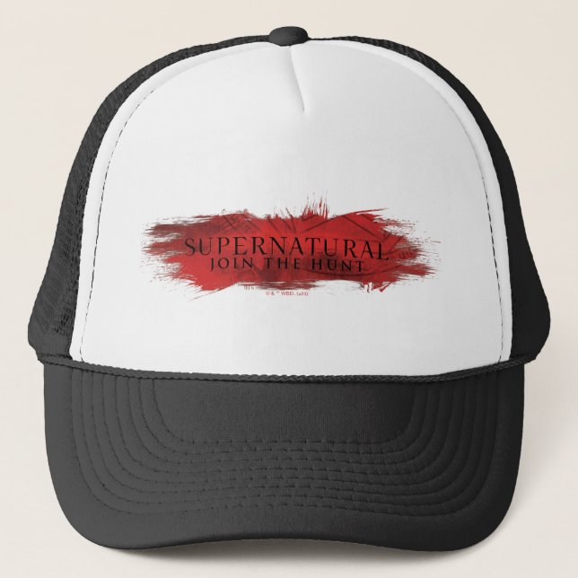 Gorra De Camionero Supernatural "Únete a la cacería" (Anverso)