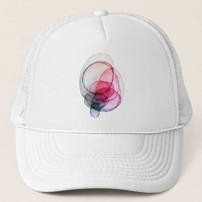 Gorra De Camionero Superposición vívida V02 (Anverso)